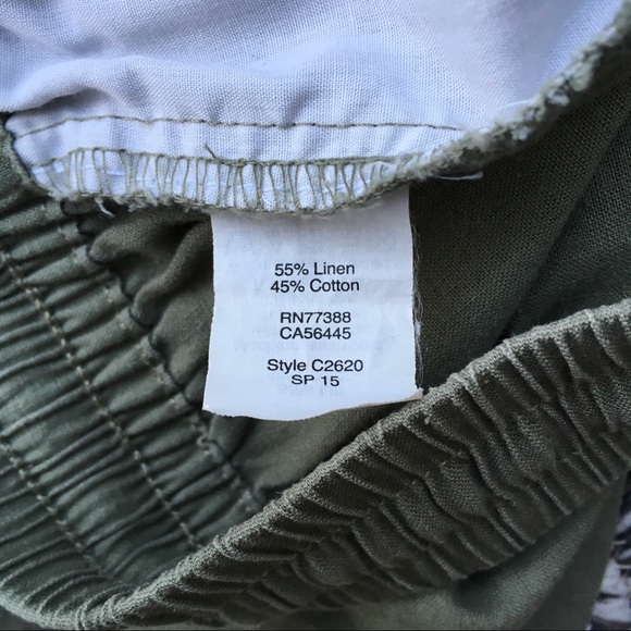 J. Crew - Cropped Drawstring Pants w/ Cuffs - Picture 6 of 6